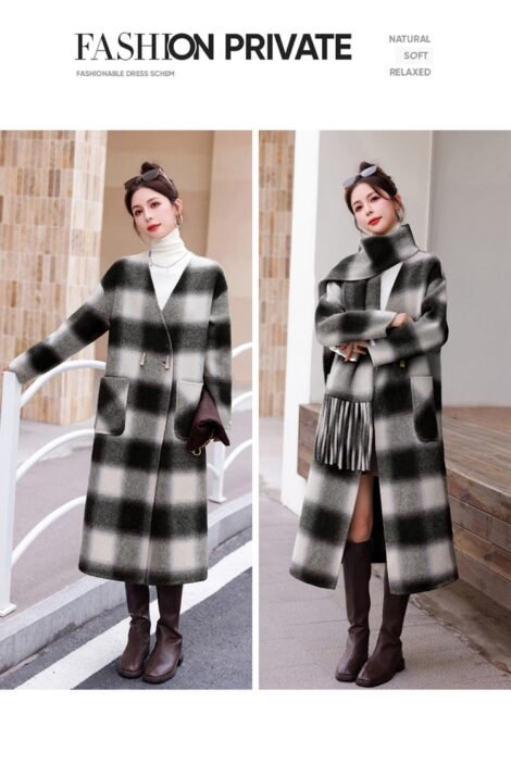 Wool coat handmade